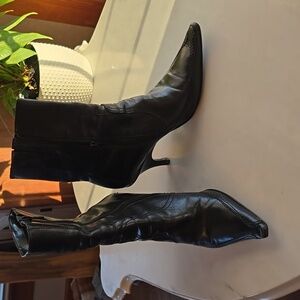 Diba pointy toe booties